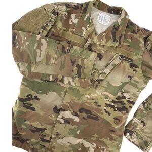 US Military OCP Multicam ACU Combat Uniform Coat Jacket Mens Small Regular Camo